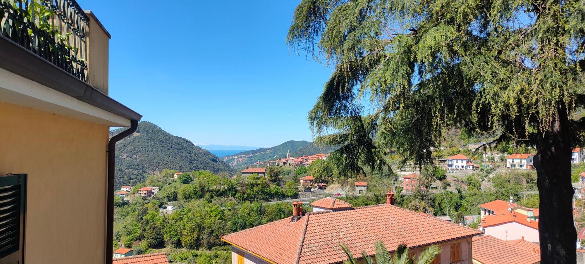 Camera Tra Le Cinque Terre, Camogli E Portofino. Vista Valle E Scorcio Mare All'Orizzonte Castiglione Chiavarese Exterior foto